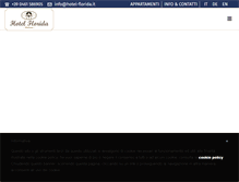 Tablet Screenshot of hotel-florida.it